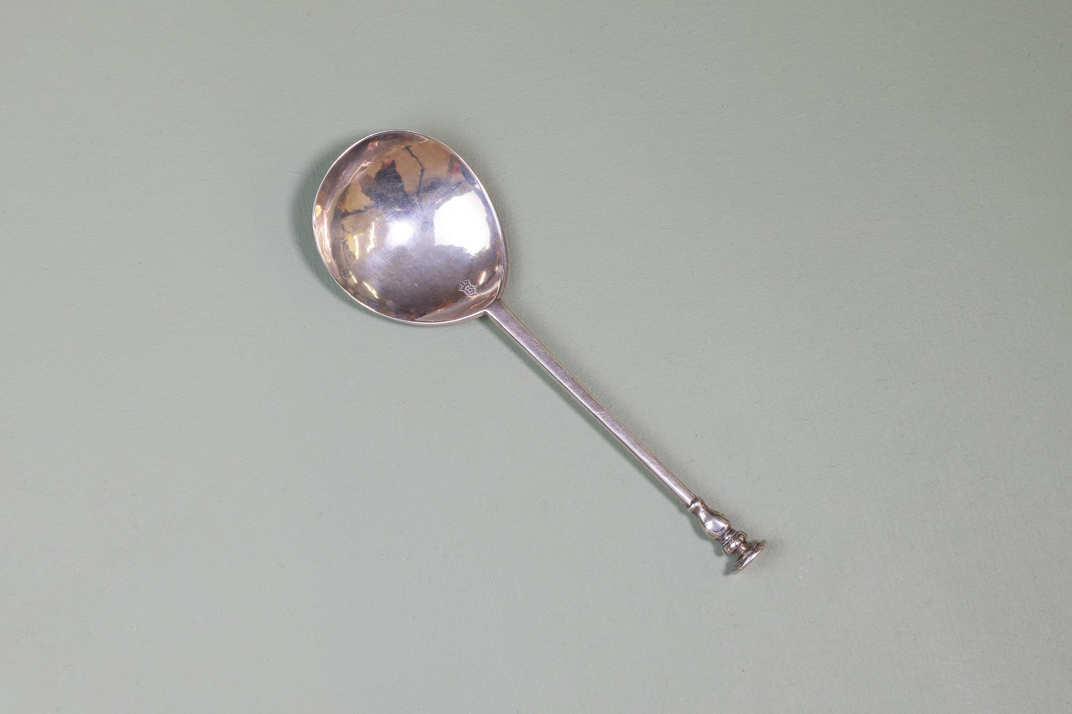 A Charles I East Anglian provincial silver seal-top spoon (£2,860)